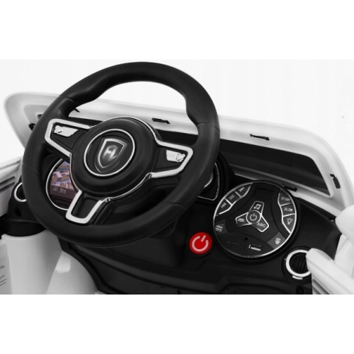 Pojazd na akumulator S TURBO różowy  HL1518